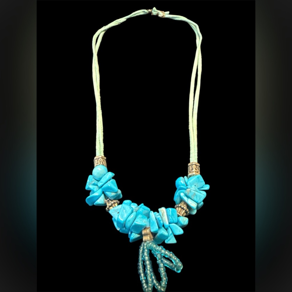 Source Unknown Turquoise Necklace Set - Picture 3 of 4